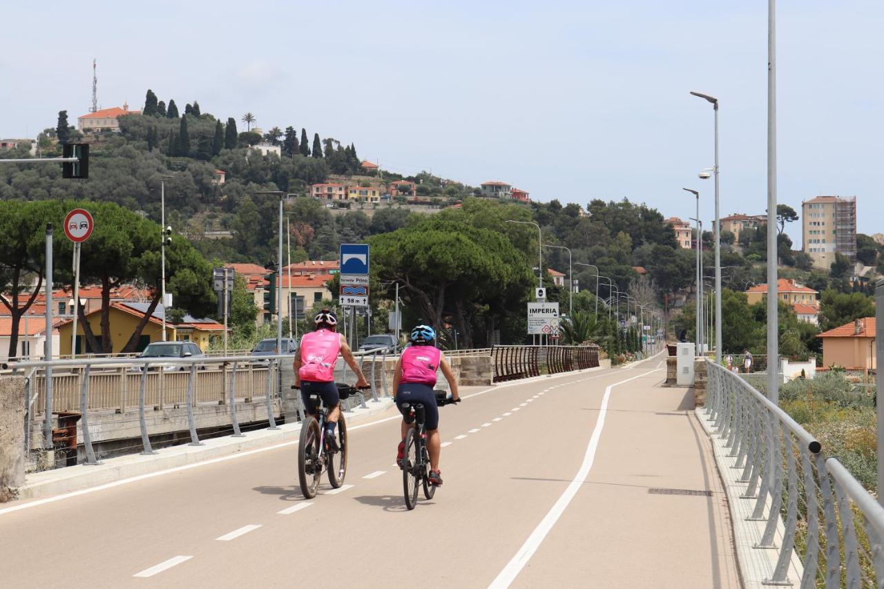 Kadevi Sanremo -Garage Privato, Biciclette- Apartment Ngoại thất bức ảnh